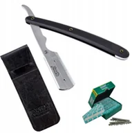 Brzytwy fryzjerskie - Klasyczna Brzytwa Do Golenia + 100 Żyletek Derby - miniaturka - grafika 1