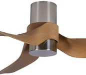 Wentylatory sufitowe - Beacon Lighting Wentylator sufitowy LED Nautica chrom szczotkowany - miniaturka - grafika 1