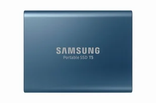 Samsung T5 500GB MU-PA500B niebieski - Dyski SSD - miniaturka - grafika 3