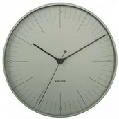 Zegary - Karlsson 5769GR stylowy zegar ścienny, śr. 40 cm - miniaturka - grafika 1
