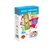 Zabawki interaktywne dla dzieci - Alexander Zabawa i Nauka - Puzzle części ciała - miniaturka - grafika 1