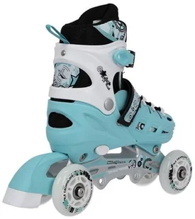 Nils EXTREME NH10905 4w1 MIĘTOWE ROZM. M(35-38) ŁYŻWOROLKI Z WYM. PŁOZĄ HOKEJOWĄ EXTREME 16-25-027 - Rolki - miniaturka - grafika 32