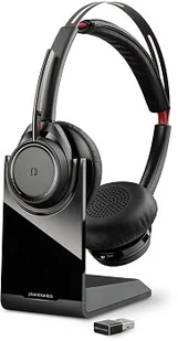 Plantronics Voyager Focus UC B825-M Bezprzewodowy zestaw słuchawkowy Bluetooth USB 1384_20150914164040 - Akcesoria do telefonów stacjonarnych - miniaturka - grafika 2