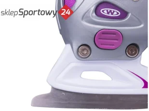 Worker ŁYŻWOROLKI 2W1 ARON BIAŁ ROZM L 40-43 7095-L - Rolki - miniaturka - grafika 13