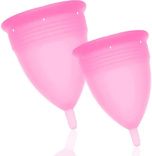 STERCUP STERCUP - SILIKONOWY KUBECZEK MENSTRUACYJNY RÓŻOWY S+L D-222865 - Kubeczki menstruacyjne - miniaturka - grafika 2