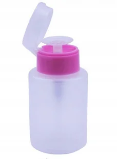 Dozownik Z Pompką Do Płynów 200 ML Buteleczka - Pozostałe akcesoria kosmetyczne - miniaturka - grafika 3