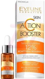 Eveline Skin Action Booster serum-koncentrat intensywna kuracja na dzień i na noc 18ml - Serum do twarzy Eveline Skin Action Booster serum-koncentrat intensywna kuracja na dzień i na noc 18ml - Serum do twarzy - miniaturka - grafika 1