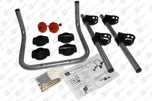 Aguri Wieszak rowerowy na ścianę na 2 rowery ścienny do przechowywania rowerów - Wieszaki na rower - miniaturka - grafika 4