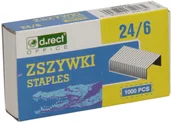 Zszywki - Drect D RECT Zszywki 24/6 cynkowe (1000) - miniaturka - grafika 1