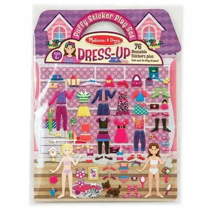 Melissa Wypukłe naklejki wielorazowe Moda Ubrania - Zabawki kreatywne - miniaturka - grafika 3