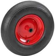 Części i akcesoria do maszyn rolniczych - Metafranc Metafranc Koło pneumatyczne  400 mm  stalowa obręcz  typ 4.80/4.00  8  250 kg udźwig  łożysko ślizgowe/koło do taczki/koło zapasowe / 810150 810150 - miniaturka - grafika 1