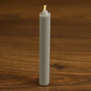 Magoi Agni Świeca z wosku 9x1,2cm - szara (5 sztuk) drim14a - Świece Magoi Agni Świeca z wosku 9x1,2cm - szara (5 sztuk) drim14a - Świece - miniaturka - grafika 1