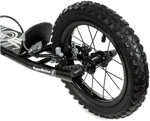 HyperMotion Hulajnoga Hypermotion VIVA 12 (pompowane koła 30cm) - Czarna VIVA 12 HYPER BLACK - Hulajnogi - miniaturka - grafika 4