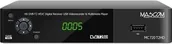 Tunery DVB-T - Mascom Set-top box MC720T2 HD Czarny - miniaturka - grafika 1