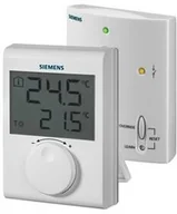 Systemy inteligentnych domów - Termostat Siemens bezdrátový digitální prostorový s kolečkem RDH100RF/SET) - miniaturka - grafika 1
