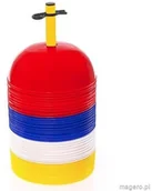 Wyposażenie sportowe i gimnastyczne - NO10 Pachołek NO10 7cm VCM-3S40 40szt VCM-3S40 - miniaturka - grafika 1