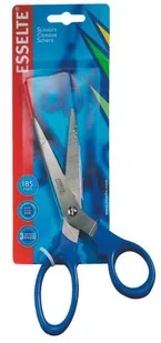 Esselte Leitz 82118 nożyce do cięcia papieru 2000, 185 MM, 7-calowy, niebieski uchwytu 82118 - Nożyczki - miniaturka - grafika 2