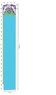 Water Slide Ślizgawka WODNA tor wodny zjeżdżalnia ślizg 832111 - Pływanie - miniaturka - grafika 3