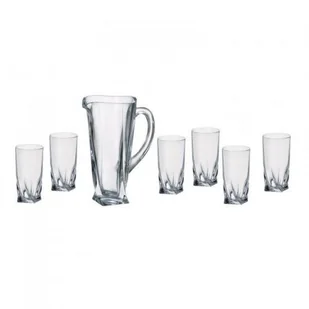 Bohemia QUADRO ZESTAW DO DRINKÓW NAPOJÓW 7 ELEMENTÓW CR8A500 BH 8593410880611 - Inne naczynia kuchenne - miniaturka - grafika 2