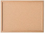 Albumy fotograficzne - Holtz Tablica z korka z płyty MDF Rama 400 X 300 mm 121921 - miniaturka - grafika 1