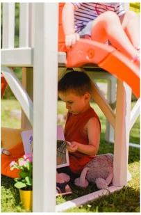 Smoby Smoby Domek na Palach plac zabaw Zjeżdżalnia 150 cm 810800 - Place zabaw - miniaturka - grafika 18