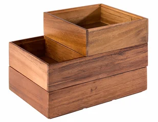 APS Pudełko stołowe drewniane, dwie komory, 225x150x55 mm | APS, Woody 11651 - Wyposażenie lokali gastronomicznych - miniaturka - grafika 5