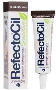 RefectoCil RefectoCil Sensitive farbka do brwi i rzęs odcień Dark Brown 15 ml - Kredki do oczu - miniaturka - grafika 2