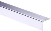 Inne materiały budowlane - Cezar Kątownik  PCV 20 x 20 x 1 1 mm 2 m srebro szczotkowane - miniaturka - grafika 1