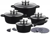 Zestawy garnków i patelni - Klausberg Zestaw garnków 12 ele KB-7360 KB-7360 - miniaturka - grafika 1