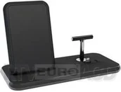 Ładowarki do telefonów - Zens DUAL WIRELESS + Dock czarny | - miniaturka - grafika 1