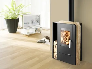 Haas+Sohn Piec kominkowy NORDBY NORDBY - Wkłady kominkowe - miniaturka - grafika 2