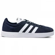 Buty sportowe męskie - Adidas VL COURT 2 0 DA9854 granatowy - miniaturka - grafika 1