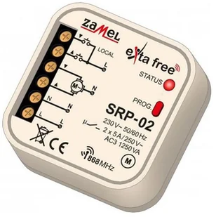 Zamel STEROWNIK ROLET DOPUSZKOWY EXF10000079 - Zasilacze i transformatory - miniaturka - grafika 6