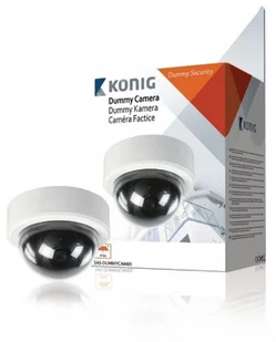 Konig Atrapa kamery IP Konig SAS-DUMMY CAM 65 - Akcesoria do monitoringu - miniaturka - grafika 3