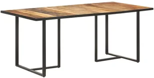 VidaXL Lumarko Stół jadalniany, 180 cm, surowe drewno mango 320695 VidaXL - Stoły - miniaturka - grafika 10