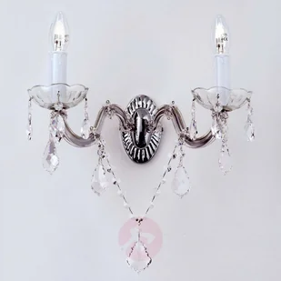 Orion Kryształowa lampa ścienna Maria Teresa - Lampy ścienne - miniaturka - grafika 4