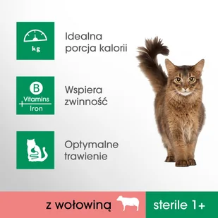 Perfect Fit Sterile 1+) 3 x 750g Bogaty w wołowinę sucha karma dla kotów po sterylizacji 40379-uniw - Mokra karma dla kotów - miniaturka - grafika 3