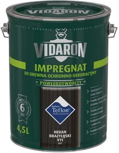 $184nie$185ka Impregnat do drewna heban brazylijski 4,5 L Vidaron ABJNJW - Farby i impregnaty do drewna $184nie$185ka Impregnat do drewna heban brazylijski 4,5 L Vidaron ABJNJW - Farby i impregnaty do drewna - miniaturka - grafika 1