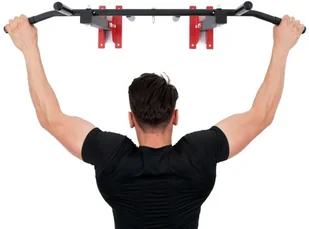 Marbo  Sport Drążek uniwersalny do ściany i sufitu z mocowaniem na worek MH-D202 2.0 - Marbo Sport MH-D202 2.0 - Poręcze i drążki do podciągania - miniaturka - grafika 2