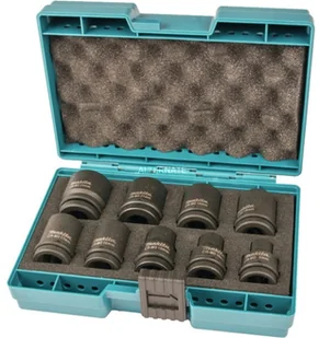 Makita D-41517 9-częściowy zestaw kluczy nasadowych D-41517 - Klucze i nasadki - miniaturka - grafika 2