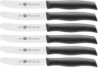 Noże kuchenne - Zwilling ZWILLING TWIN Grip widelca zestaw 6 szt. Nóż, stal nierdzewna, czarna, 23 x 2 x 1 cm, 6-jednostek 38725-900-0 - miniaturka - grafika 1
