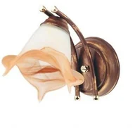 Lampy ścienne - Lampex Kinkiet Sanki braz + zloto 050/K B+Z 215-806 050/K B+M - miniaturka - grafika 1