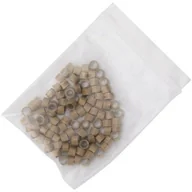 Pozostałe akcesoria fryzjerskie - Allepaznokcie Mikroringi z silikonem do przedłużania włosów 6 mm kolor Nr 9 woreczek 100 szt - miniaturka - grafika 1