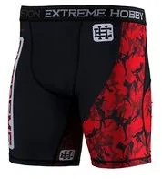 Extreme Hobby Spodenki Vale Tudo, RED WARRIOR, czarny, rozmiar S - Kimona, stroje i obuwie - miniaturka - grafika 2