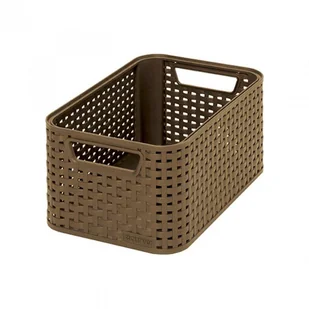 Curver Koszyk Style S 208606 brąz - Wystrój wnętrz - miniaturka - grafika 2