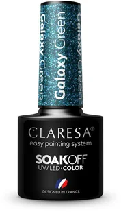 CLARESA Claresa lakier hybrydowy galaxy green 5g - Lakiery hybrydowe - miniaturka - grafika 3