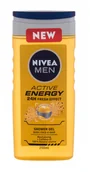 Żele pod prysznic dla mężczyzn - Nivea Men Active Energy żel pod prysznic 250 ml dla mężczyzn - miniaturka - grafika 1