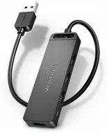 Kable komputerowe i do monitorów - Vention Hub 4x USB3.0 + MicroUSB Power 5Gbps 0,15m - miniaturka - grafika 1