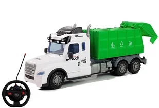 Lean Auto Śmieciarka Zdalnie Sterowana Pilot R/C 4623 - Zabawki zdalnie sterowane - miniaturka - grafika 3