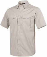 Odzież taktyczna i umundurowanie - Helikon tex Koszula DEFENDER Mk2 short sleeve - PolyCotton Ripstop - Beż-Khaki - XS (KO-DS2-PR-13-B02) HE.KO-DS2-PR-13-B02 - miniaturka - grafika 1